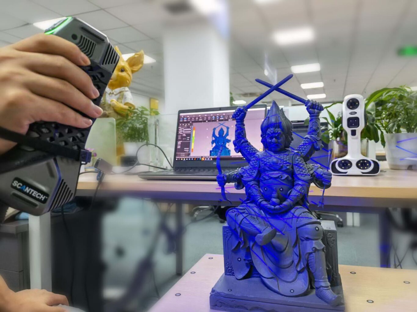 3Dスキャン　フィギュア制作